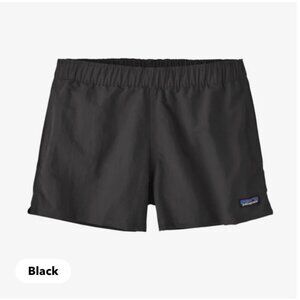 Patagonia Women's Barely Baggies Shorts - 2.5" (Black) - XL